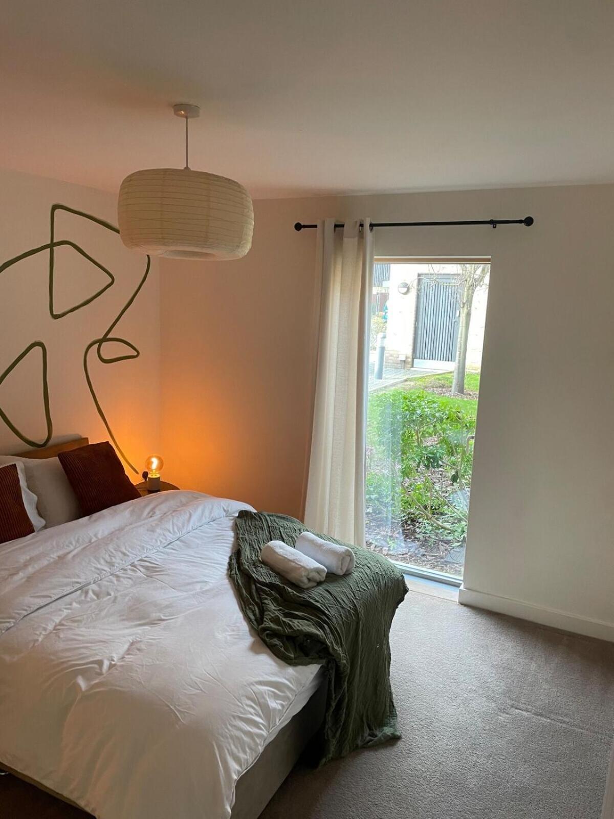 Superior Cambridge 2 Bed Apartment Inc King Bed Trumpington Exteriör bild
