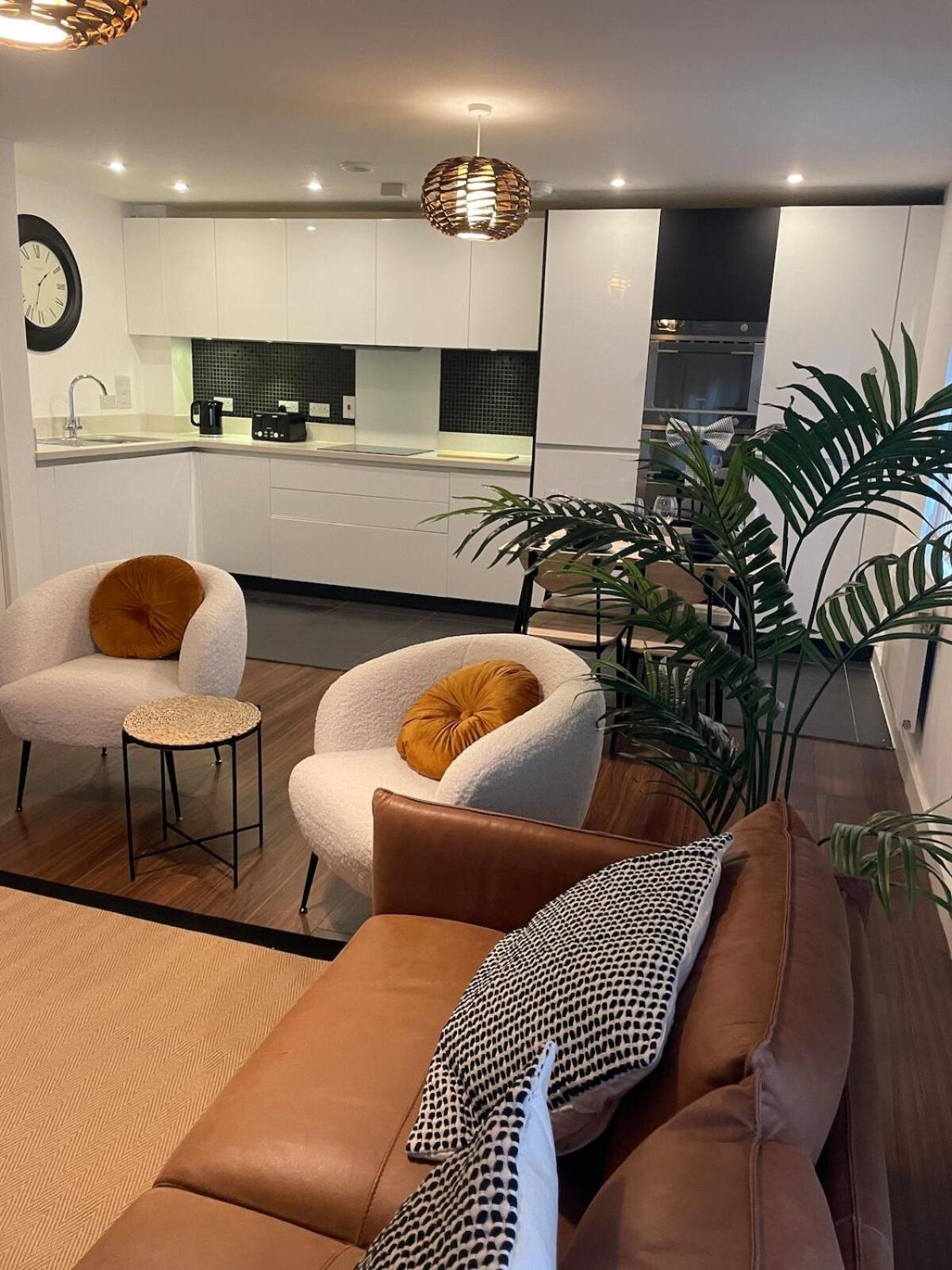 Superior Cambridge 2 Bed Apartment Inc King Bed Trumpington Exteriör bild